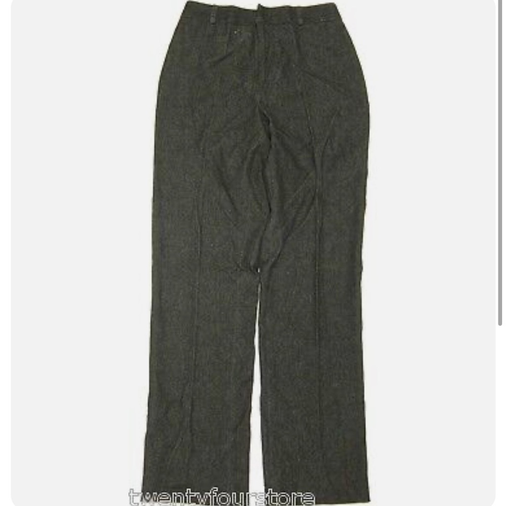 Vintage Dolce & Gabbana Cotton Wool Blend Denim Fabric Trouser Pants